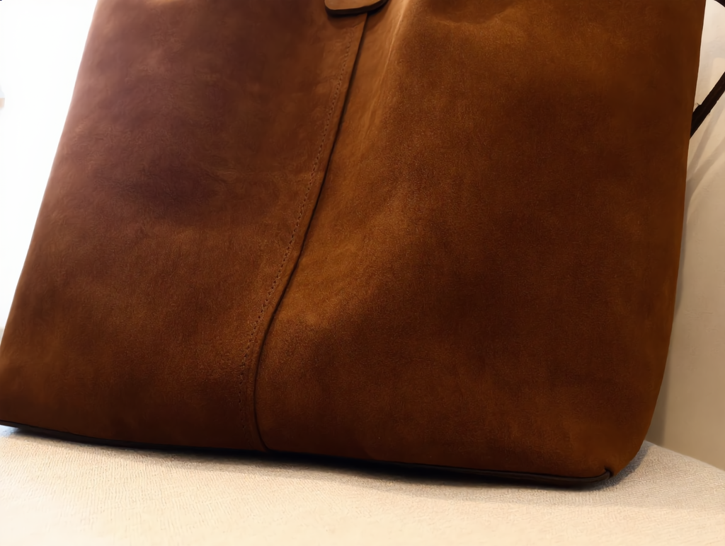 Tote Grande de Piel Gamuza